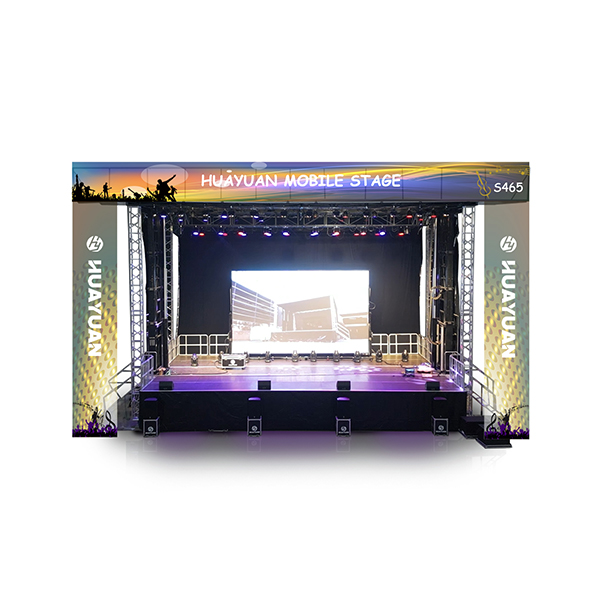 HY-S465 MOBILE STAGE SEMI TRAILER-V2.0